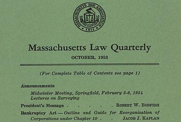 Massachusetts Law Quarterly, 1953
