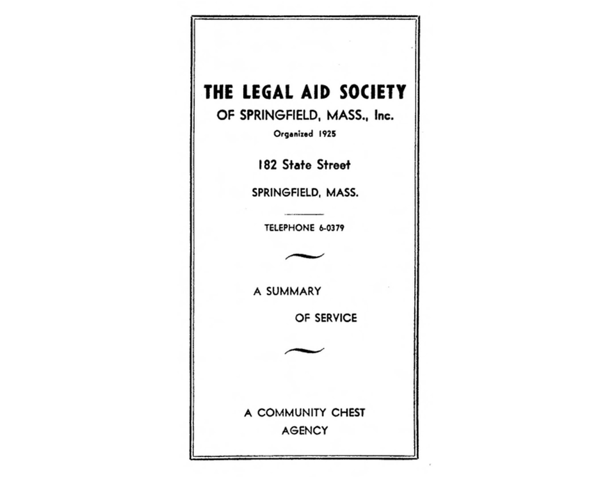 The Legal Aid Society