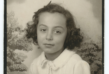 Elaine Kellem Baskin, age 8, 1943. Image Courtesy of Elaine Baskin.