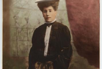 Bessie Cohen, circa 1910, image courtesy of Jack Weiss.