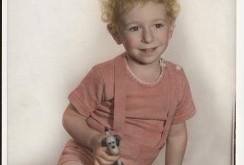 Marshall Silberberg at age 2, circa 1946, image courtesy of Marshall Silberberg.