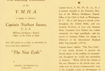 The New Exile Lecture 