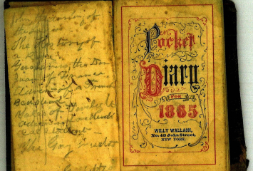 Adolphus Strassman Civil War Diary, 1865. 