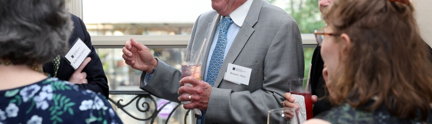 JHC Benefit Dinner recap JHC Benefit Dinner | Talking and laughing group