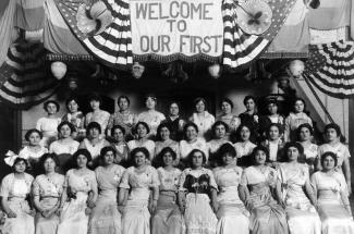 event-american-meeting-irish-jews-nation-urban-caldron.jpg group of young women ywha