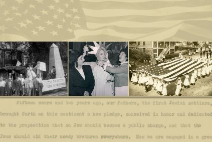 Jewish American People celebrating